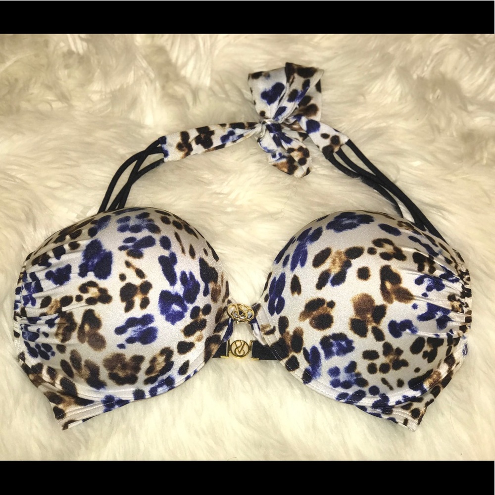 Victoria Secret Bombshell Add 2 Cup Swim Top